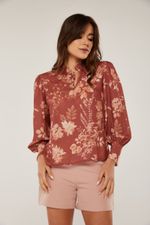 CAMISA GOLA BABADO