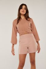 BLUSA RAGLAN MANGA LONGA COM DETALHE EM METAL 
