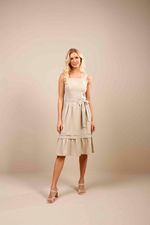 VESTIDO MID COM FAIXA