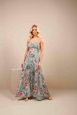 VESTIDO LONGO PLINSSADO FRENTE