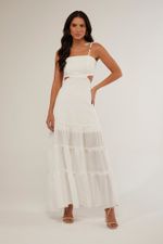 VESTIDO LONGO LISO