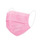 Máscara Rosa Medix com 50 Unidades