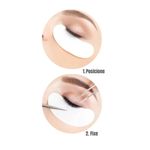 Pads Protetores de Pálpebras Sem Gel para Extensão de Cílios - 10 unidades