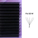 Cílios 5D W Arison Curvatura D - Volume Egípcio