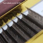 Cílios Marrom 5D W Decemars Curvatura D - Volume Egípcio