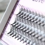 Cílios Tufos Real Love 12P Sem Nó