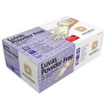 Luva Latex Powder Free Sem Pó Descarpack