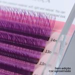 Cílios Y Coloridos Bella Moça Curvatura D - Volume Brasileiro - Mix 8 / 14