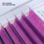 Cílios Y Coloridos Bella Moça Curvatura D - Volume Brasileiro - Mix 8 / 14