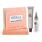 Kit Brow Lamination Stella Milano com Tintura Apraise e Oxidante