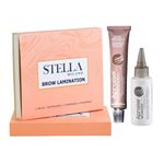 Kit Brow Lamination Stella Milano com Tintura Apraise e Oxidante