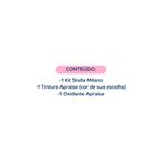 Kit Brow Lamination Stella Milano com Tintura Apraise e Oxidante