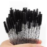 Escovinhas Descartáveis Cílios e Sobrancelhas Glitter - 50 unidades