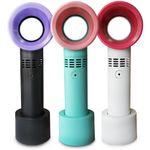 Mini Ventilador sem Hélice para Extensão de Cílios - 3 Velocidades