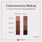 Henna para Sobrancelhas Makiaj - 1,5g