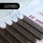 Cílios Marrom 6D W Real Fadvan Curvatura D - Volume Egípcio - Mix 8 / 14