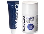 Kit Tintura Refectocil + Oxidante Líquido para Cílios e Sobrancelhas