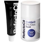 Kit Tintura Refectocil + Oxidante Líquido para Cílios e Sobrancelhas