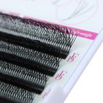 Cílios 4D W Double Fadvan Curvatura D - Volume Egípcio