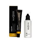 Kit Tintura Master  Loiro Claro + Oxidante para Sobrancelhas