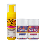 Kit Espuma Arretada + Primer + Finalizador Beautify Pro