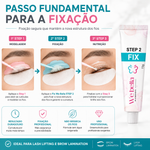 Kit Passo 1 + Passo 2 We Bella Brow Lamination e Lash Lifting - 15g