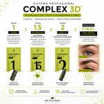 Kit  Sachê Lami System Complex3D - Lash and Beauty