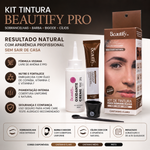 Kit Tintura Beautify Pro para Cílios e Sobrancelhas