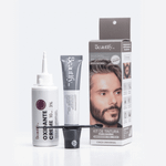 Kit Tintura Para Barba, Bigode - Cinza Universal