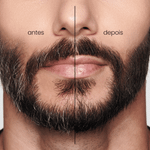 Kit Tintura Para Barba, Bigode - Cinza Universal