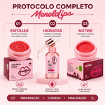 Kit MenelaLips Hydragloss Hidratação Labial Profissional