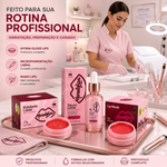 Kit MenelaLips Hydragloss Hidratação Labial Profissional