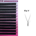Cílios Y Fadvan Curvatura M - Fox Eyes  / Delineado
