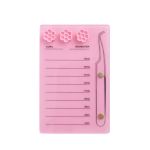 Paleta Suporte Para Cílios e Pinça Com Imã