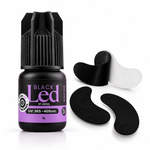 Kit Cola Led Beautify Pro 3g + 10 pares de Pads Preto