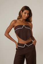 Conjunto Miranda Marrom