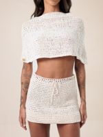 Conjunto Palha Crochet