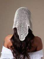 Lenço Latte Crochet 