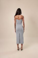 Vestido Comfy Cinza