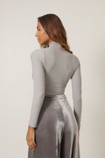 Body Segunda Pele Cinza