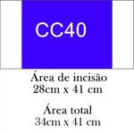 Campo Adesivo incisional p/cirurgia  Estéril  CC40