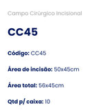 Campo Cirurgico Incisional Med Drape - cc45