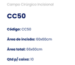 Campo cirúrgico Med-drape CC50