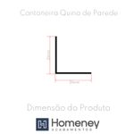 Cantoneira Alumínio Para Canto Parede 1.¹/4