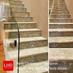 Cantoneira Em Inox Escovado Canto Parede 15mm x 15mm x 2,98m LHD