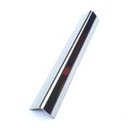 Cantoneira Em Inox Polido Canto Parede 11mm x 11mm x 2,98m LHD