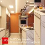 Filete Metálico Perfil L Aço Inox Escovado 2mm x 10mm x 90cm LHD
