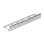 Listelo Slim Alumínio Ravena 3mmx10mmx3m - Viscardi