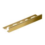 Listelo Slim Alumínio Ravena 3mmx10mmx3m - Viscardi