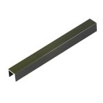 Listelo U Alumínio Luxor  Premium 10mmx10mmx3m - Viscardi